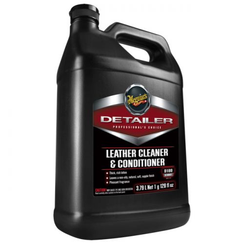 Meguiar S D180 Detailer Leather Cleaner Conditioner 1 Gallon
