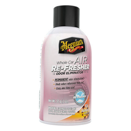 Meguiar's Whole Car Air ReFresher Odor Eliminator – Fiji Sunset Scent –  G201502, 2 oz