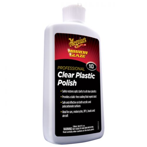 Meguiar's® M10 Mirror Glaze® Clear Plastic Polish, 8 oz .