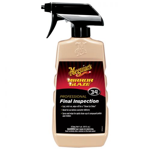 Meguiar's® M34 Mirror Glaze® Final Inspection, 16 oz.