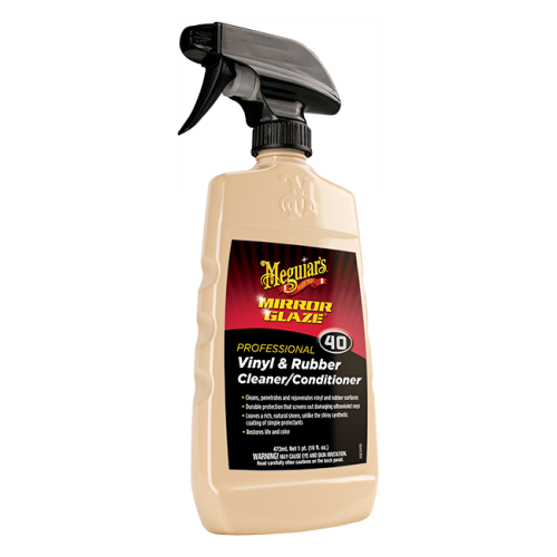 Meguiar S M40 Mirror Glaze Vinyl Rubber Cleaner Conditioner 16 Oz