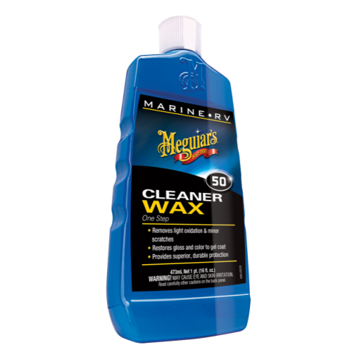 Meguiar S Marine Rv One Step Cleaner Wax 16 Oz