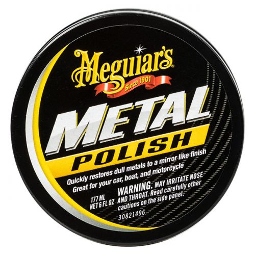 Meguiar's Metal Polish, G211606, 6 oz.