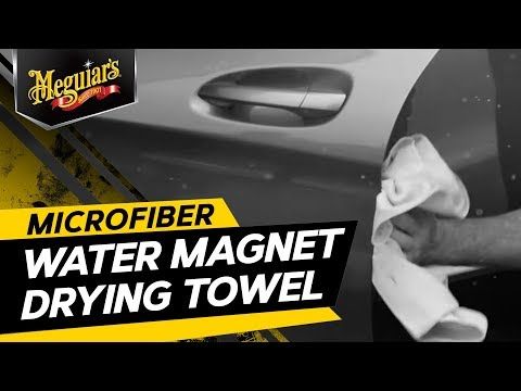 Details about   Meguiars X2000 Water Magnet Microfiber Drying Towel 1 Pack Yellow 22 x 30 