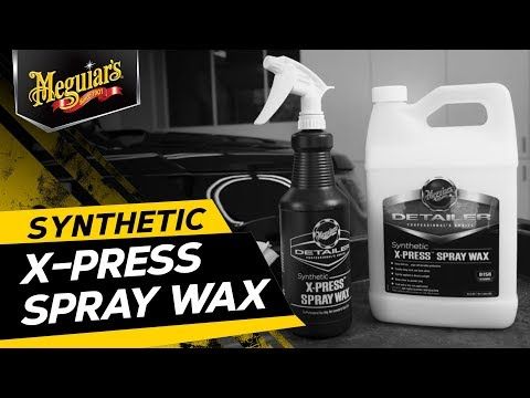 Meguiars D156 Synthetic X-press Spray Wax Bundle
