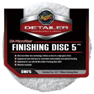 Meguiar's® DMF5 DA Microfiber Finishing Disc - 5 inch (2 pack)