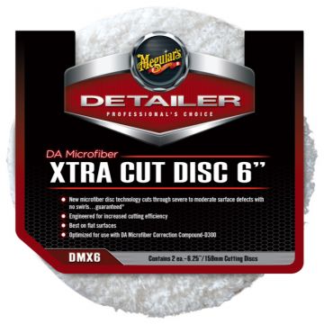 Meguiar's® DA Microfiber Xtra Cut Disc - 6 inch