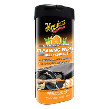 Meguiar's Citrus Fresh Cleaning Wipes