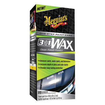 Meguiar's 3 in 1 Wax, 16 oz.