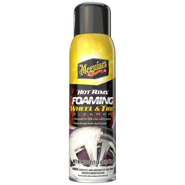 Meguiar's Hot Rims Foaming Wheel & Tire Cleaner, G250320, 20oz