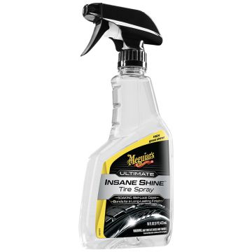 Meguiar's Ultimate Insane Shine Tire Spray, G250816, 16oz