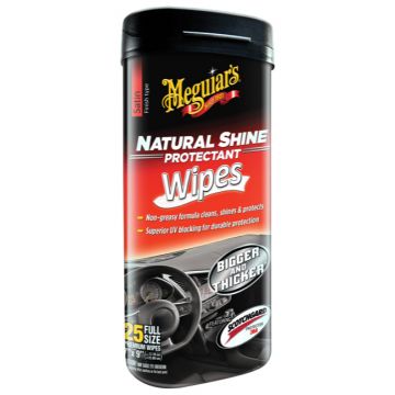 Meguiar's® Natural Shine® Protectant Wipes