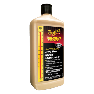 Meguiar's M110 Mirror Glaze Ultra Pro Speed Compound, 32 oz.