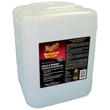 Meguiar's® M40 Mirror Glaze®  Vinyl & Rubber Cleaner & Conditioner, 5 Gallon