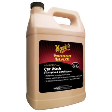 Meguiar's® M62 Mirror Glaze® Carwash Shampoo & Conditioner, 1 Gallon