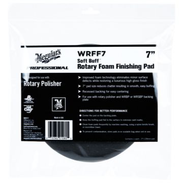 Meguiar's® Soft Buff™ Rotary Foam Finishing Pad - 7 inch